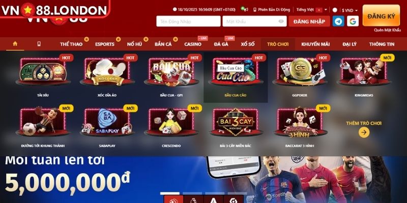Đăng nhập VN88 – Hướng Dẫn Chi Tiết Cho Người Mới 1 Truy cập website hoặc ứng dụng đăng nhập VN88